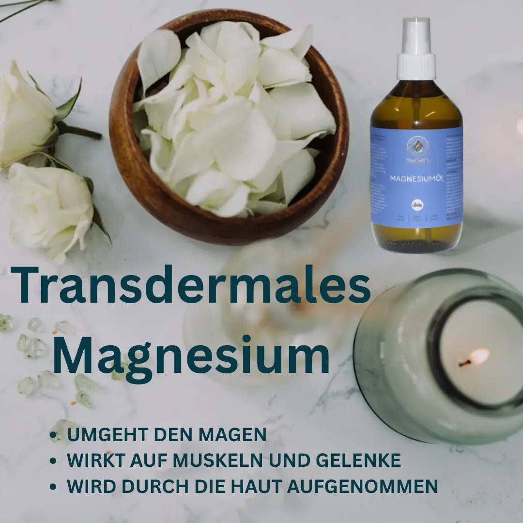 Magnesiumöl Spray aus dem Zechstein-Urmeer – BioCell O2
