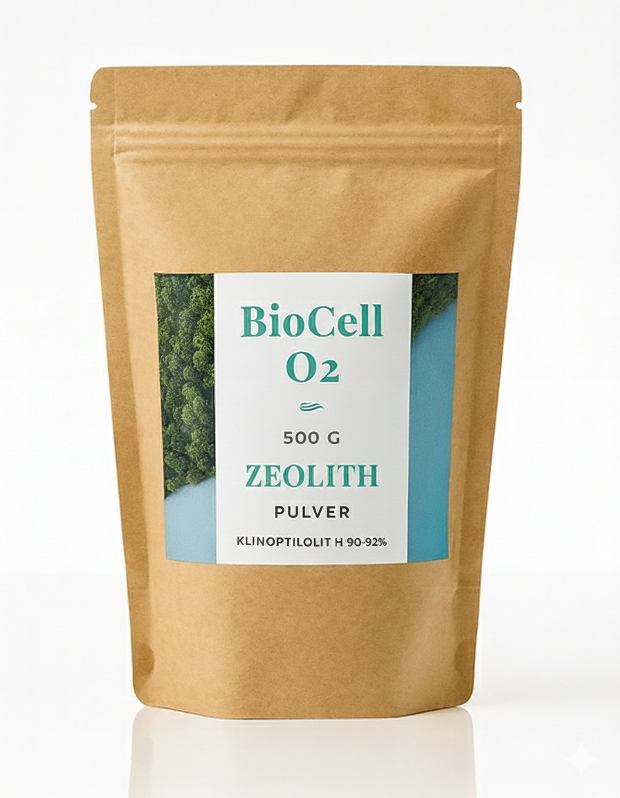 Zeolith‑Pulver – 95 % Klinoptilolith | Extra Fein