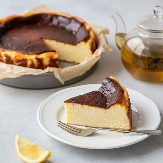 Low-Carb San Sebastián Cheesecake (Keto) – Cremiger Genuss mit nur 3 g Netto-Kohlenhydraten pro Stück