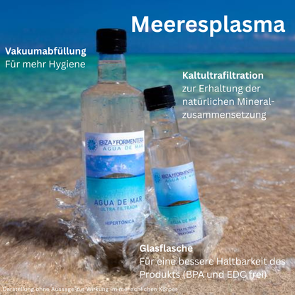 Natürliches Meeresplasma / Tiefsee Meerwasser aus Ibiza & Formentera