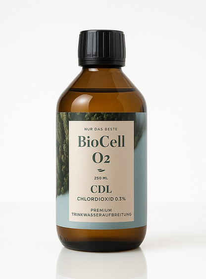 Chlordioxid CDL / CDS 0,3% - CDL Trinkwasserdesinfektion – Sicheres Wasser für Reisen, Camping & Outdoor