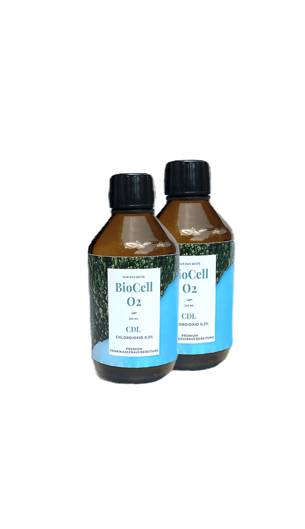 Chlordioxid CDL / CDS 0,3% - CDL Trinkwasserdesinfektion – Sicheres Wasser für Reisen, Camping & Outdoor