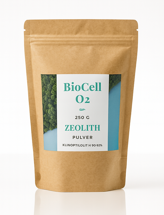 Zeolith‑Pulver – 95 % Klinoptilolith | Extra Fein