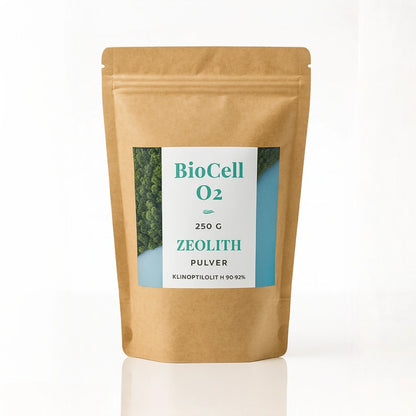 Zeolith Pulver in Klinoptilolith Qualität – BioCell O2