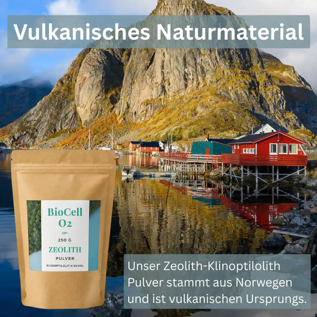 Zeolith Klinoptilolith Pulver – BioCell O2